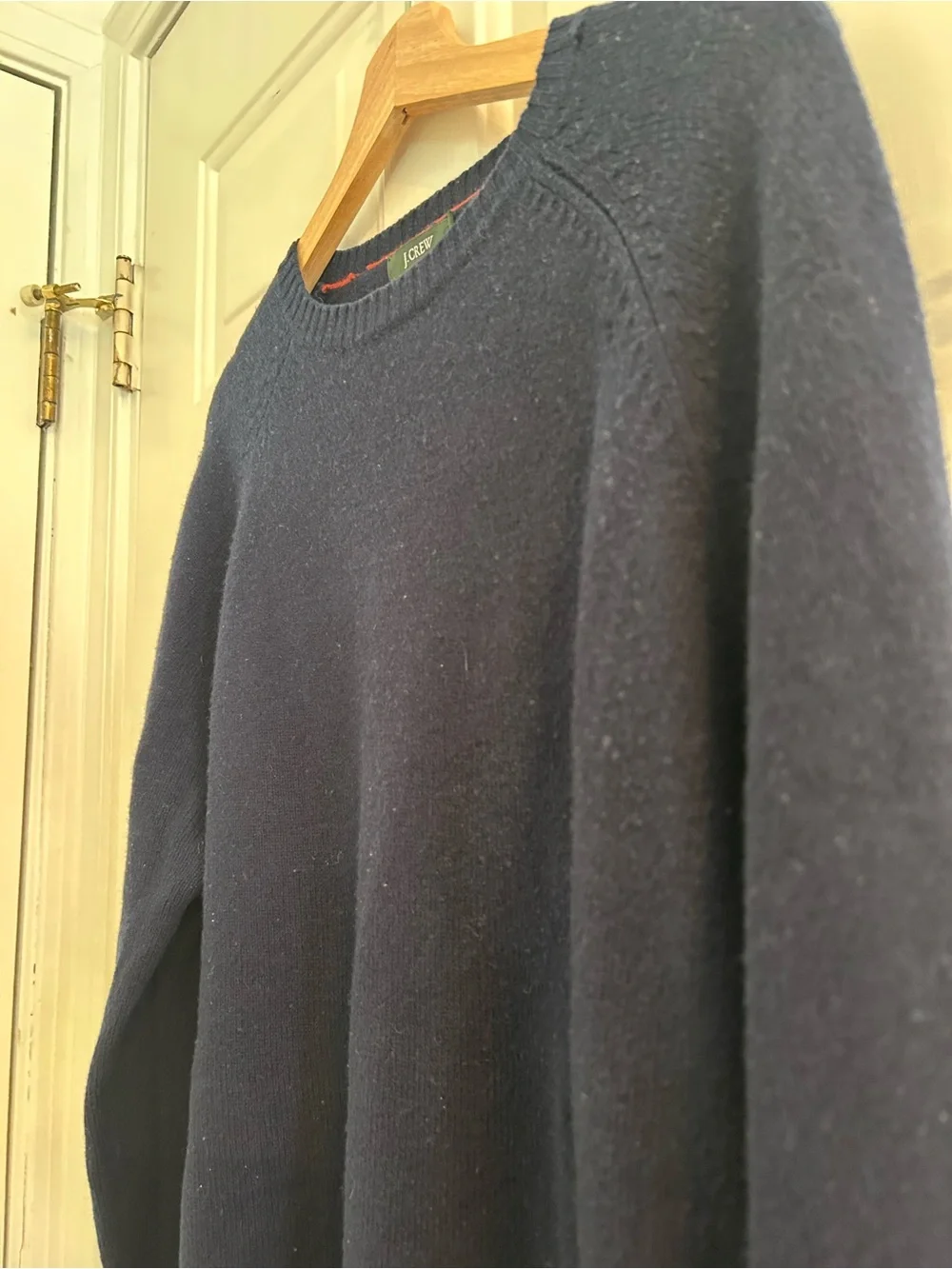 J. Crew Navy Blue Crewneck Sweater